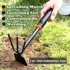 Maybe you would like to learn more about one of these? Buy Demifun Hoe Garden Tool For Gardening Dual Headed Hand Tiller Cultivator Rake Gardening Hand Tools For Digging And Weeding Online In Vietnam B093bzxmr9