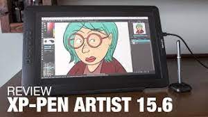 Review Xp Pen Artist 15 6 Pen Display Youtube