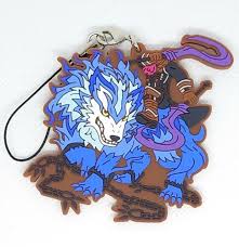Fate Grand Order Avenger Hessian Lobo Rubber Strap Keychain BANPRESTO FGO |  eBay