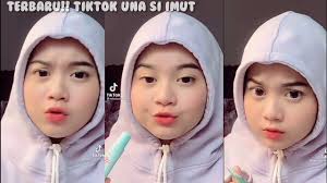 Tik tok pinterest funny and cute video. Una Tiktok Viral 2021 Bikin Gemes Banget Spektekno