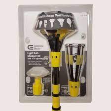 Mr longarm light bulb changing pole attachment for tall ceilings bayco lbc 602d 7 piece kit com stauber best changer review how to paint stauber best bulb changer review. Commercial Electric 11 Ft Pole Light Bulb Changer Kit With Attachments Ce 600sdlb12 The Home Depot