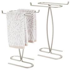 Best free standing towel rack for classic decor: Bath Hand Towel Holder Target