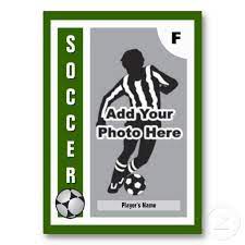 Whether you play in high school, junior college, an amateur league, or are making a card for your child, we've got the perfect soccer card waiting just for you. Pin On Soccer Cards