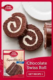 Chocolate Swiss Roll Recipe Cake Roll Recipes Chocolate Roll Cake Cake Roll