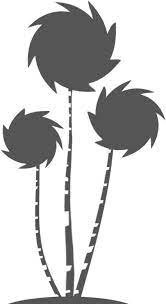 Get Creative With The Lorax The Truffula Tree Shirt The Lorax Tree Stencil Truffula Trees