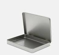 Custom Tin Box with Hinged Lid | Personalized Tin Box