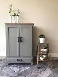 Cabinet In Custom Color Of Driftwood Millstone Milk Paint Kitchen Cabinets Milk Paint Cabinets Painting Wood Furniture