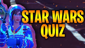 Epic games just release a new fortnite trivia event with a chance to win a free wrap! Star Wars Quiz Fortnite Creative Youtube