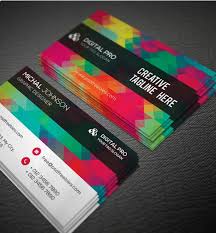 Also, copy and paste the qr code onto the card with ease. Multicolor Business Card Psd Template Free Download