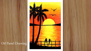 See more ideas about landscape paintings, mountain sunset, art painting. How To Draw Sunset Scenery With Oil Pastels Step By Step Drawing For Be Oil Pastel Techniques Oil Pastel Art Drawings For Kids