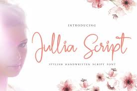 (cookies must be enabled in your browser.) Jullia Script Free Font Download