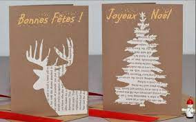 Modele de carte d'anniversaire a faire soi meme elegant. Modeles De Cartes De Voeux A Faire Soi Meme Le Serviettage De Nafeuse Cartes De Noel A Fabriquer Cartes De Noel Originales Carte Noel