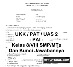 Download soal pat (ukk) pai smp/mts kelas 7 kurikulum 2013 untuk contoh soal pat pai kelas 7 semester 2 kurikulum 2013 tahun 2020. Kunci Jawaban Lks Pai Kelas 7 Semester 2 Cara Golden