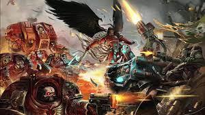 High lord baldus bael to ordo astartes inquisitor neizallkin following the grand accusation the blood angels are one of the 20 first founding legions of the space marines and were originally the ixth. Blood Angels Vs Thousand Sons 1920x1080 Wallpaper Teahub Io