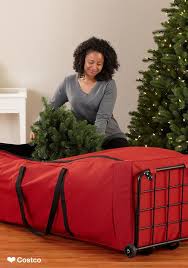 The Santa S Bags Extra Large Tree Dolly Storage System Is Designed To Help You Easily Store Your 6 9 F Christmas Storage Christmas Tree Storage Holiday Storage