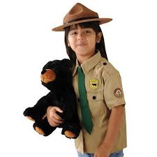 Dress Up Like A Park Ranger With This Set That Includes Forest Ranger Hat Authentic Looking Shirt With Tie And St Park Ranger Kids Costumes Diy Costumes Kids
