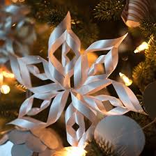 No two should be alike, right? Making 3 D Paper Snowflakes