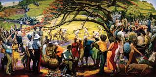 Black Art In America Garden Art Barrington Watson A Retrospective Caribbean Art Art Movement Oil On Canvas