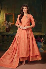 Buy Stunning Long Anarkali Dress Online Kiana Fashion