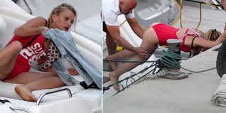 Sie hat ihnen ein haus. Let S Dance Evelyn Burdecki Fires On A Yacht In Malle Nau Ch Unmeant