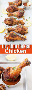 Dry Rub Baked Chicken The Easiest And Quickest Oven Baked Chicken Drumsticks Just Coat Th Drumstick Recipes Chicken Drumstick Recipes Drumstick Recipes Oven