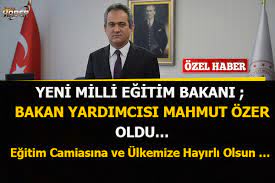 Yeni milli eğitim bakanı olan prof. I8vgsk25vd4t8m