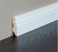Zeitgemasse Licht Sockelleiste Mdf Kern Foliert Weiss 19 X 80 Mm Profileisten De Sockelleisten Indirekte Beleuchtung Haus Gestalten