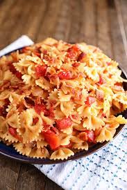Hot Tomato And Bacon Pasta Southern Bite