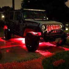 Mictuning Rgb Led Rock Lights In 2021 Led Rock Light Jeep Led Lights Dream Cars Jeep