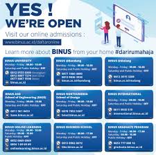 Check spelling or type a new query. Contact Us Binus University