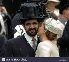 Download This Stock Image Sheikh Mohammed Bin Rashid Al Maktoum And His Wife Princess Haya Royal Ascot 19th June 2007 Princess Haya Royal Jordan Royal Family