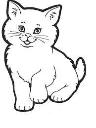 Cute Realistic Kitten Coloring Pages The Kitten Is A New Born Little Cat This Term Is Used For Cats Und Cat Coloring Book Animal Coloring Pages Cat Printable