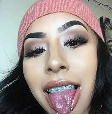 30 Gorgeous Tongue Snakebites Piercings Stud Curve Rings Page 18 Of 40 Diaror Diary 0525 21 Snake Eyes Piercing Piercings Eye Piercing
