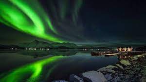 Ver más ideas sobre paisajes, imágenes, fotografia. Fondos De Pantalla Aurora Boreal Hermosos Paisajes Nocturnos Noruega Lago Montanas Estrellas Chozas 1920x1200 Hd Imagen