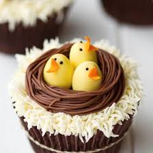 Cupcakes Au Chocolat De Paques Recette Chocolat Paques Cupcake Chocolat Cupcakes