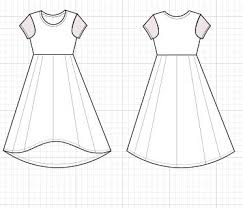 Free printable sewing pattern with email subscription, talia tiered dress for babies and kids. Introducing The High Low Skater Dress Multi Size Pdf Sewing Pattern On The Cutting Floor Printable Pdf Sewing Patterns And Tutorials For Women