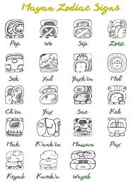 What The Mayan Zodiac Signs Speak About Your Personality Mayan Zodiac Mayan Symbols Mayan Glyphs