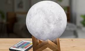 3d Light Up And Rechargeable Moon Lamp With Remote Control Moon Light Lamp 3d Light Mood Lamps