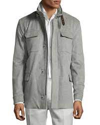Loro Piana New Traveler Cashmere Stretch Storm System Reg Jacket Flannel Melange Loropiana Cloth Mens Travel Jacket Waterproof Jacket Men Jackets
