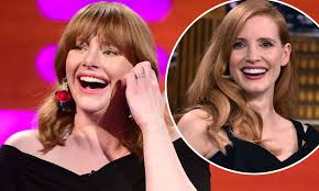 Jessica chastain bryce dallas howard. Bryce Dallas Howard Admits She And Jessica Chastain Could Be Sisters Daily Mail Online