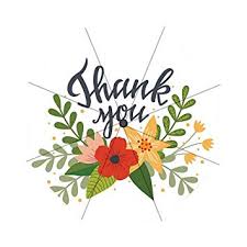 Check spelling or type a new query. Flower Thank You Clipart Free