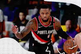 Damian lillard is not wasting his time. How Damian Lillard Is Going Full Logo Lillard In The Nba S Bubble Sbnation Com