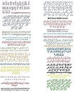 In business since 1989, the crafty ewe is a needlework and custom frame shop. Leisure Arts Big Collection Of Alphabets Cross Stitch Patterns 4362 123stitch