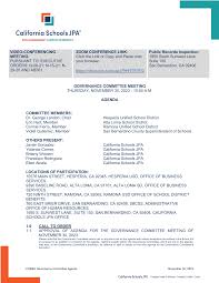 Agenda 2023.1030 CSEBA Governance Committee Meeting