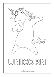 Free printables pdf coloring pages for kids and adults. Unicorn Printable Coloring Page Pdf