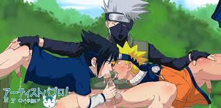 Post 2702304: Kakashi_Hatake Naruto Naruto_Uzumaki Nyo Sasuke_Uchiha