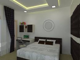 Dimmable led flush mount light ceiling, 40w 5 lights modern close to ceiling light fixture with remote. Bedroom With False Ceiling Lights And Marble Flooring By Richa Jindal