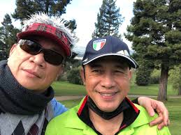 Golfing in New Jersey during winter