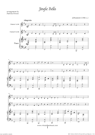 This easy clarinet arrangement of jingle bells is in the key of c for the clarinet (concert b flat). Easy Christmas Duets For Two Clarinets And Piano Sheet Music
