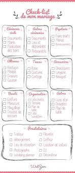 Mariage Organisation Mariage Liste Preparation Mariage Check List Mariage